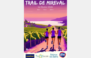 Encadrement trail Mireval